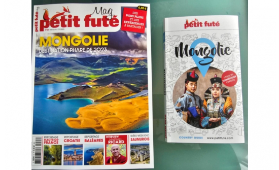 LA MONGOLIE À L’HONNEUR DANS LE MAGAZINE TOURISTIQUE FRANÇAIS PETIT FUTÉ