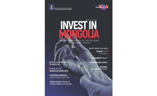 L’Agence de développement national (NDA) de Mongolie ayant pour objectif de mener une réforme des investissements en 2021